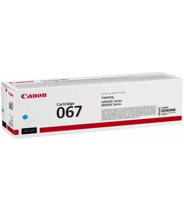 Canon-067-Cyan-Toner-Canon-dorigine-5101C002AA-3 Canon 067 Cyan - Toner Canon d'origine (5101C002AA)