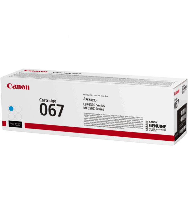 Canon-067-Cyan-Toner-Canon-dorigine-5101C002AA-5 Canon 067 Cyan - Toner Canon d'origine (5101C002AA)