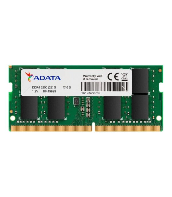 Barrette mémoire ADATA SO-DIMM 8GB DDR4 3200 MHz - PC Portable (AD4S32008G22-SGN)