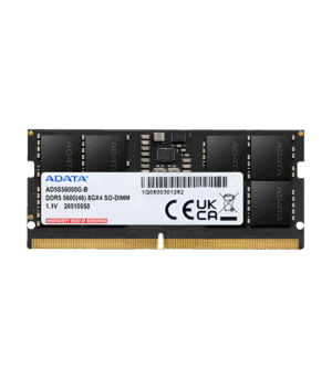 barrette-memoire-adata-sodimm-8gb-ddr55600mhz-pc-portable-ad5s56008gs-5 Barrette mémoire ADATA SO-DIMM 8GB DDR5-5600MHz (AD5S56008G-S)
