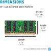 Barrette mémoire HP SO-DIMM 8GB DDR4 3200 MHz (286H8AA)