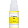 Bouteille d'encre Canon GI-490 Jaune d'origine - 0666C001AB