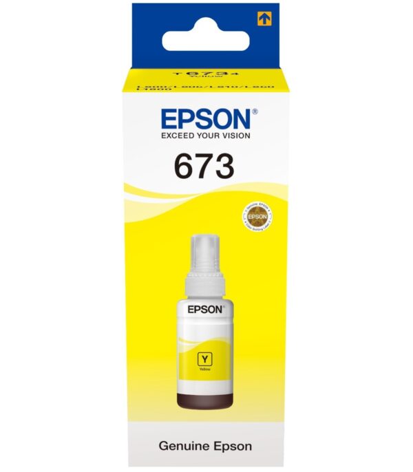 Bouteille d’encre Epson T6734 Jaune - C13T67344A