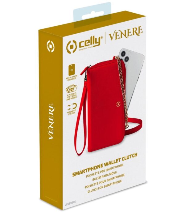 CELLY VENERE POCHETTE UP TO 6.5 RED(VENERERD)