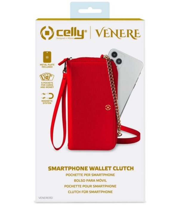 CELLY VENERE POCHETTE UP TO 6.5 RED(VENERERD)