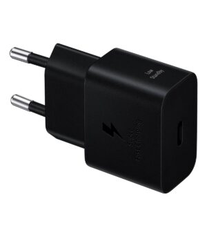 Chargeur Mural Samsung 25W USB-C avec Câble USB-C à USB-C Noir (EP-T2510XBEGWW)