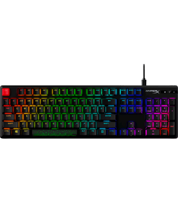 clavier-de-jeu-mecanique-hyperx-alloy-origins-pbt-hx-rouge-qwerty-639n3aa-14 Clavier de jeu mécanique HyperX Alloy Origins PBT HX Rouge - QWERTY (639N3AA)