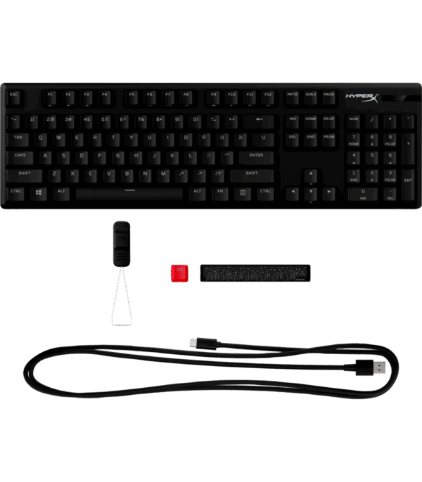 clavier-de-jeu-mecanique-hyperx-alloy-origins-pbt-hx-rouge-qwerty-639n3aa-15 Clavier de jeu mécanique HyperX Alloy Origins PBT HX Rouge - QWERTY (639N3AA)