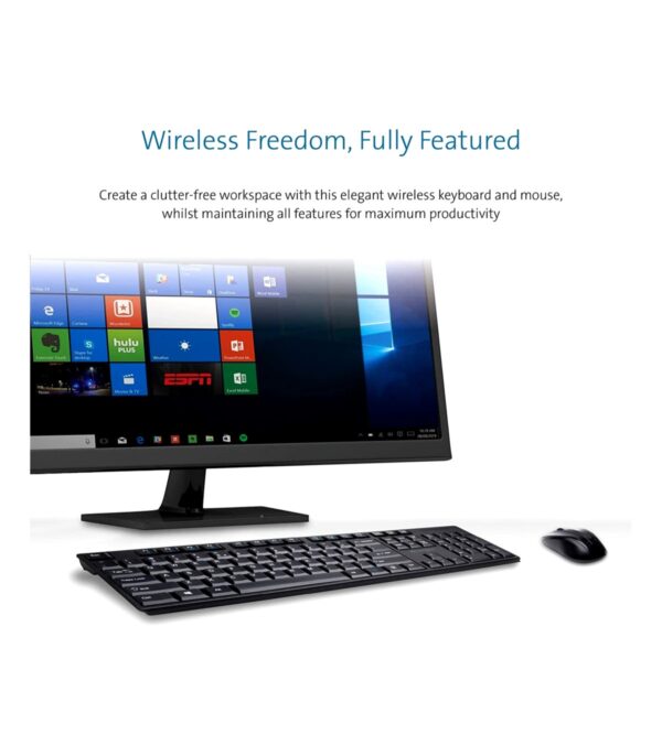 Clavier et souris sans fil Kensington Pro Fit AZERTY (K75230FR)