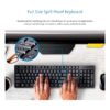 Clavier et souris sans fil Kensington Pro Fit AZERTY (K75230FR)