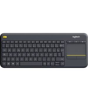 Logitech K400 Clavier sans fil avec pavé tactile intégré AZERTY Noir - 920-007129