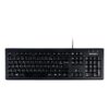Clavier USB filaire Kensington ValuKeyboard AZERTY, 105 touches (1500109FR)