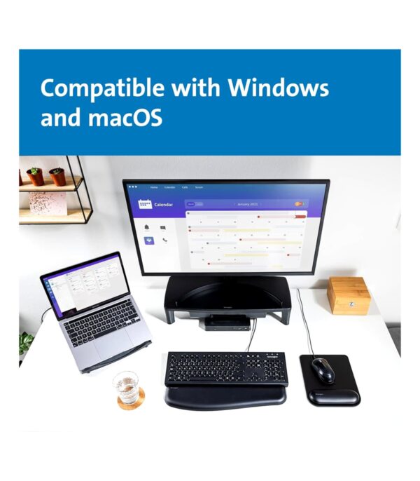 Clavier USB filaire Kensington ValuKeyboard AZERTY, 105 touches (1500109FR)