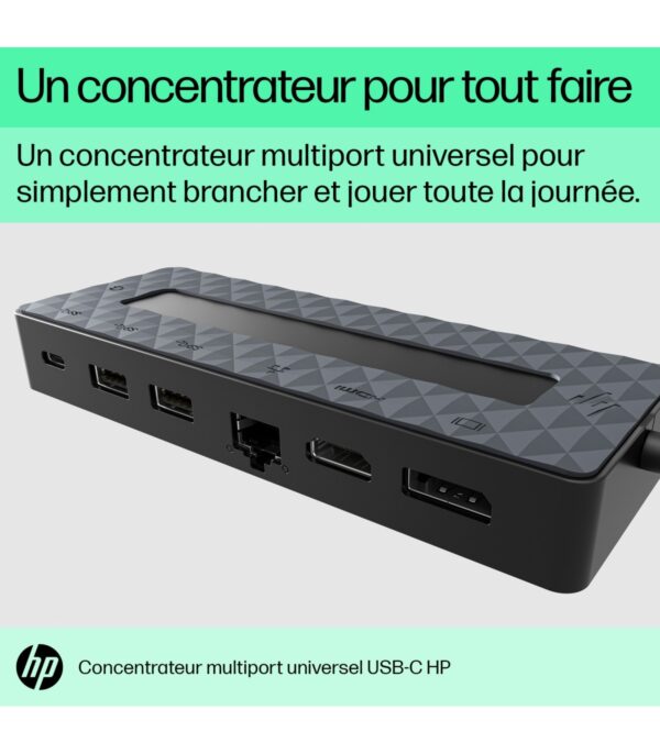 concentrateur-multiport-hp-usbc-universel-50h55aa-16 Concentrateur multiport HP USB-C universel (50H55AA)