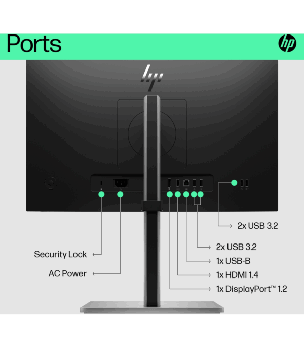 ecran-2145-full-hd-hp-e22-g5-6n4e8as-14 Écran 21,45" Full HD HP E22 G5 (6N4E8AS)