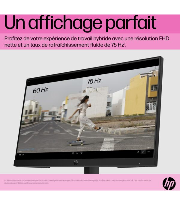 ecran-215-full-hd-hp-p22-g5-64x86as-6 Écran HP P22 G5 21,5" Full HD IPS – HDMI, DisplayPort, VGA (64X86AS)