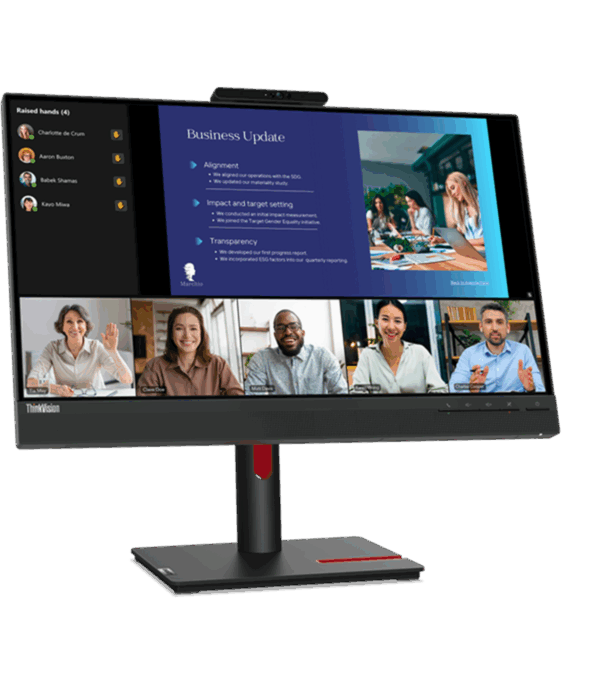 ecran-plat-24-lenovo-thinkvision-t24v30-63d8mat3eu-10 Écran Plat 24" Lenovo ThinkVision T24v-30 (63D8MAT3EU)