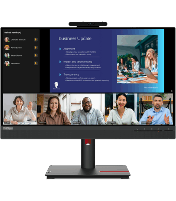 ecran-plat-24-lenovo-thinkvision-t24v30-63d8mat3eu-9 Écran Plat 24" Lenovo ThinkVision T24v-30 (63D8MAT3EU)