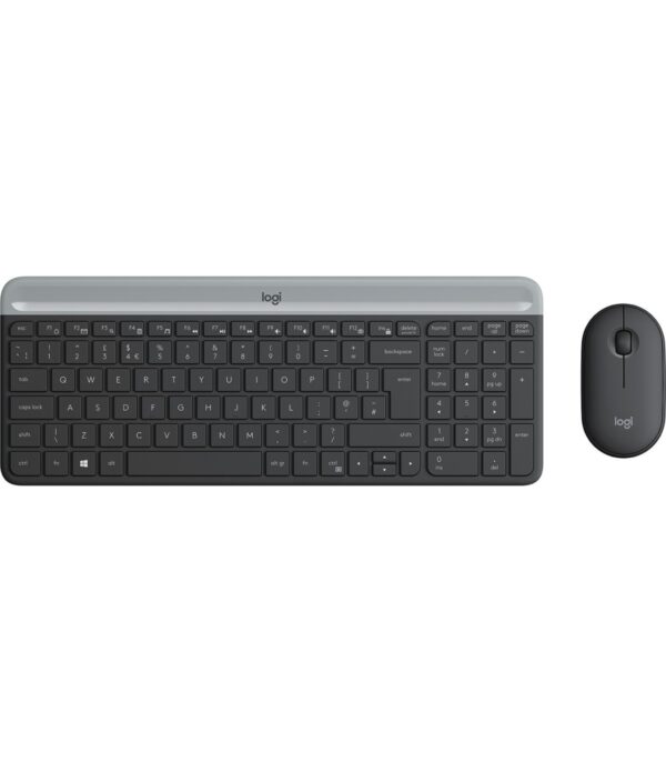 ensemble-clavier-et-souris-sans-fil-ultra-fin-logitech-mk470-920-009190-10 Logitech MK470 Ensemble clavier et souris sans fil ultra-fin - 920-009190