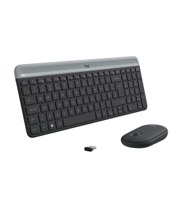 ensemble-clavier-et-souris-sans-fil-ultra-fin-logitech-mk470-920-009190-12 Logitech MK470 Ensemble clavier et souris sans fil ultra-fin - 920-009190