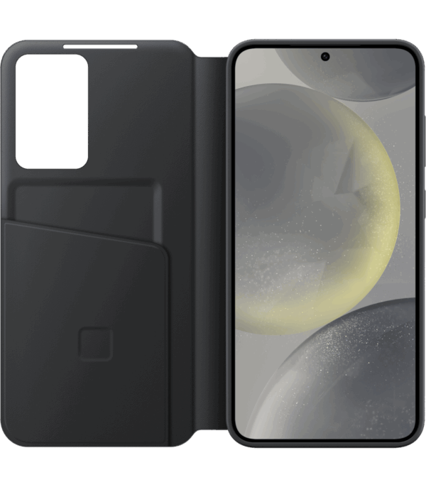 Étui Smart View avec porte-carte Samsung pour Galaxy S24+ (EF-ZS926CBEGWW)