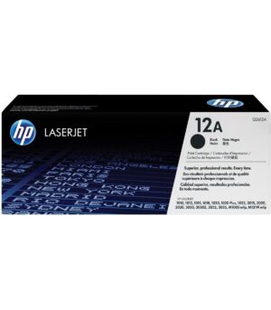 HP 12A Noir Toner Laser original - Q2612A