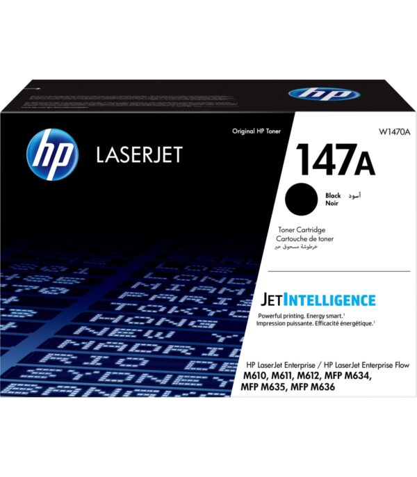 HP 147A Noir - Toner HP LaserJet d'origine - W1470A