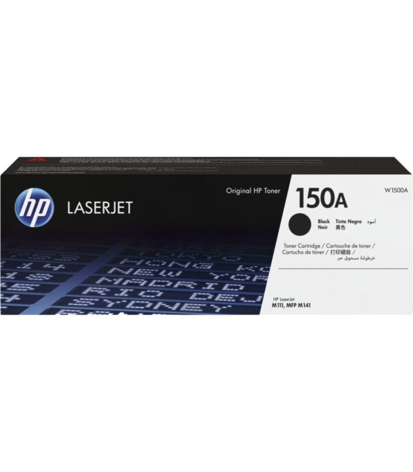 HP 150A Noir - Toner HP LaserJet d'origine (W1500A)