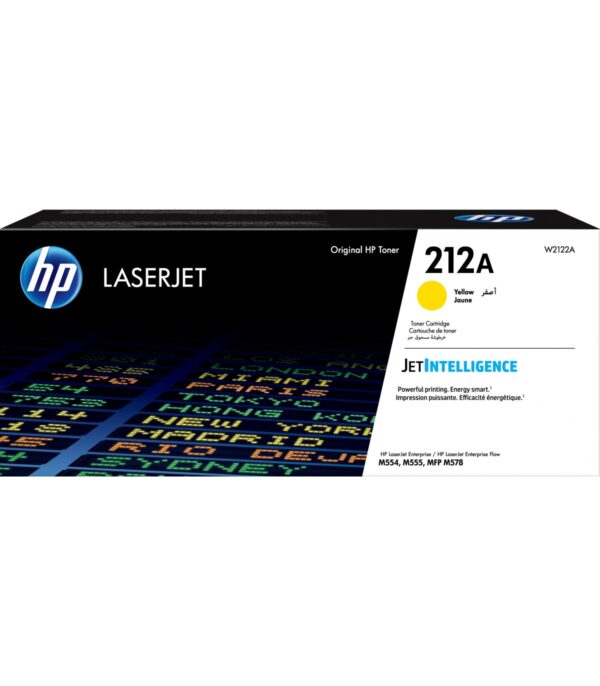 HP 212A Jaune - Toner HP LaserJet d'origine - W2122A