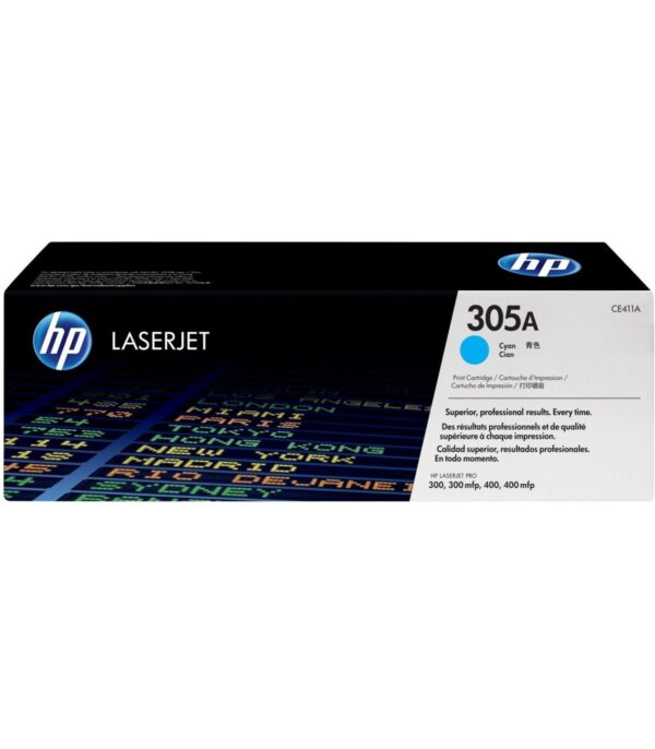 hp-305a-cyan-toner-original-ce411a-1 HP 305A Cyan Toner Laser original - CE411A