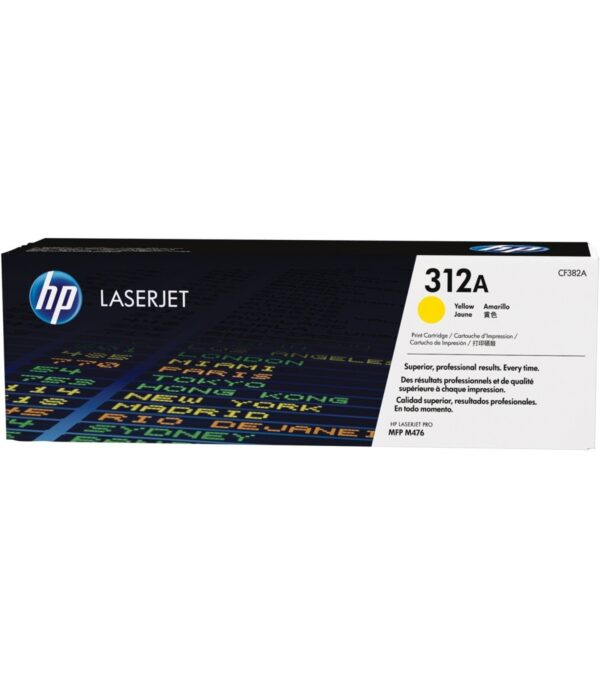 HP 312A Jaune Toner Laser original - CF382A