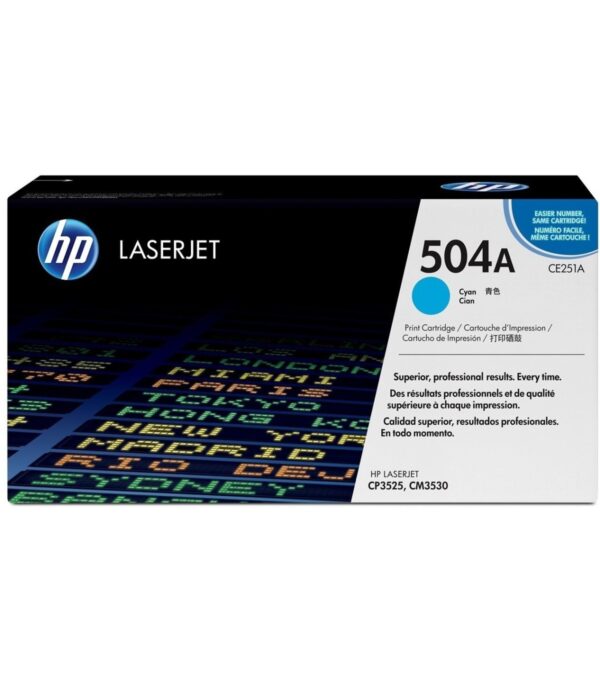hp-504a-cyan-toner-original-ce251a-1 HP 504A Cyan Toner Laser original - CE251A