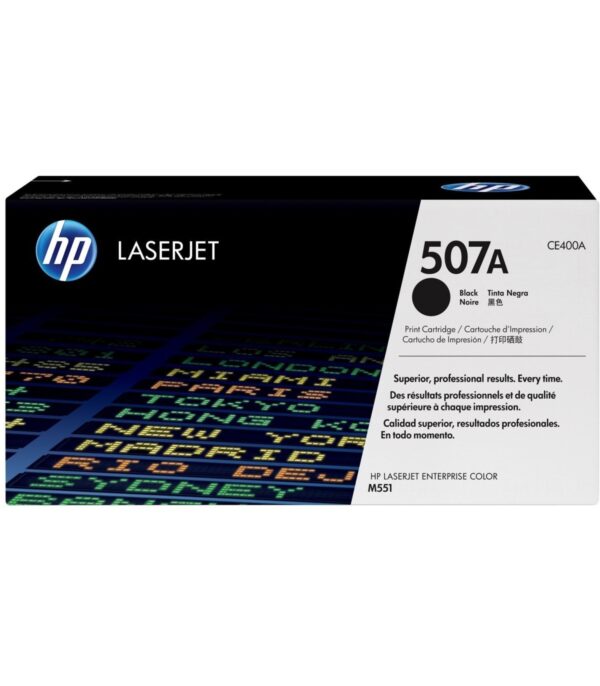 hp-507a-noir-toner-original-ce400a-1 HP 507A Noir Toner laser original - CE400A