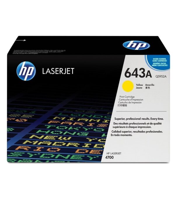 hp-643a-jaune-toner-original-q5952a-1 HP 643A Jaune Toner Laser original - Q5952A