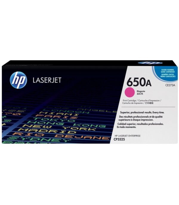 HP 650A Magenta Toner Laser original - CE273A