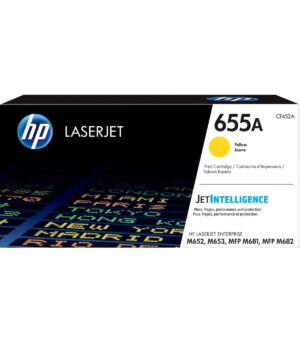 HP 655A Jaune Toner Laser original - CF452A