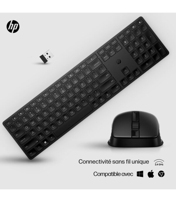 Clavier et souris sans fil 650 (4R013AA)
