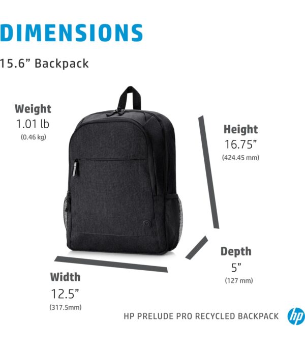 hp-prelude-pro-recycle-backpack-1x644aa-4 HP Prelude Pro Recycle Backpack - 1X644AA