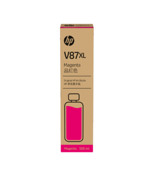 HP V87XL Magenta 500ml - Bouteille d'encre HP d'origine (7FN97A)