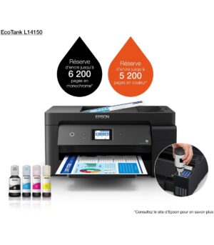 imprimante-a3-multifonction-a-reservoirs-rechargeables-epson-ecotank-l14150-c11ch96403-9 Epson EcoTank L14150 Imprimante A3+ multifonction rechargeable - (C11CH96403)