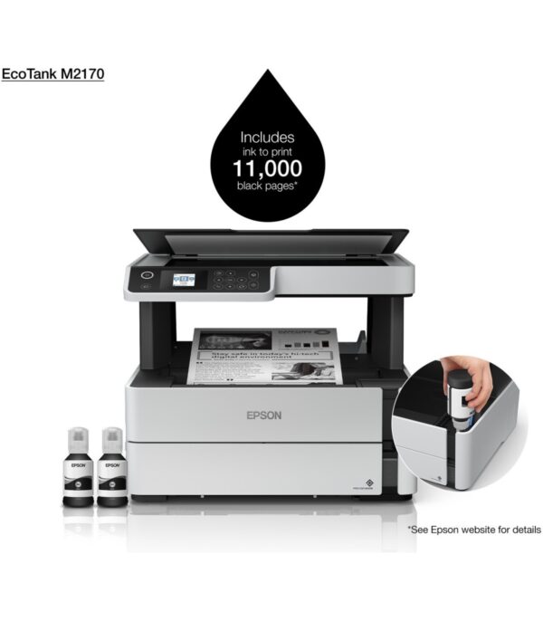 Epson EcoTank M2170 Imprimante rechargeable Multifonction - C11CH43403