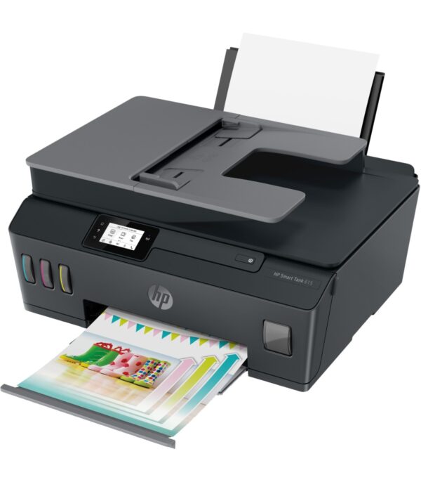 Imprimante Jet d'encre HP Smart Tank 615 4en1 Couleur WiFi - (Y0F71A)