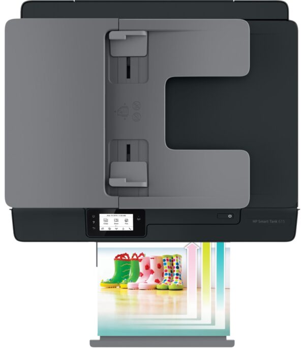 Imprimante Jet d'encre HP Smart Tank 615 4en1 Couleur WiFi - (Y0F71A)