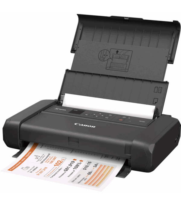 Imprimante Jet d'encre Portable Canon Pixma TR150 avec Batterie (4167C026AC)