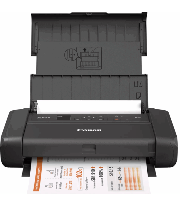 Imprimante Jet d'encre Portable Canon Pixma TR150 avec Batterie (4167C026AC)