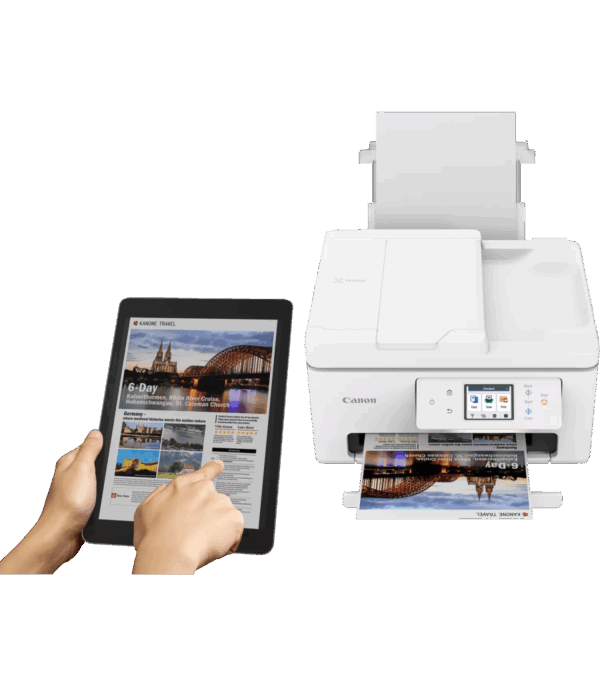 Imprimante Photo Multifonction Jet d'encre Canon PIXMA TS7740I (6258C007AA)