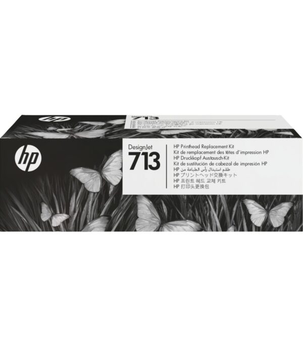 Kit de remplacement pour tête d'impression HP 713 DesignJet - 3ED58A