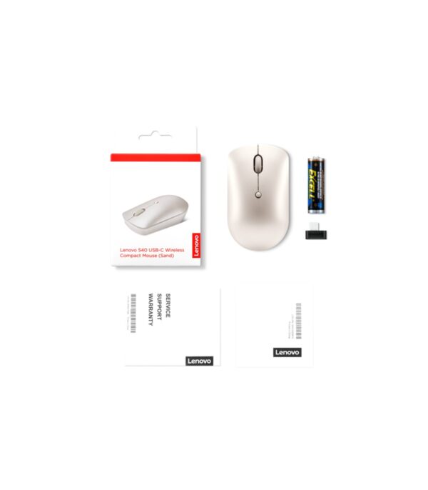 lenovo-540-souris-sans-fil-compacte-usb-c-sand-2400-dpi-gy51d20873-15 Lenovo 540 Souris Sans Fil Compacte USB-C (Sand) – 2400 DPI (GY51D20873)