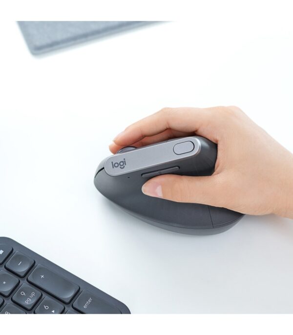 Logitech Souris ergonomique avancée MX Vertical + Bluetooth + USB-C  (910-005448)