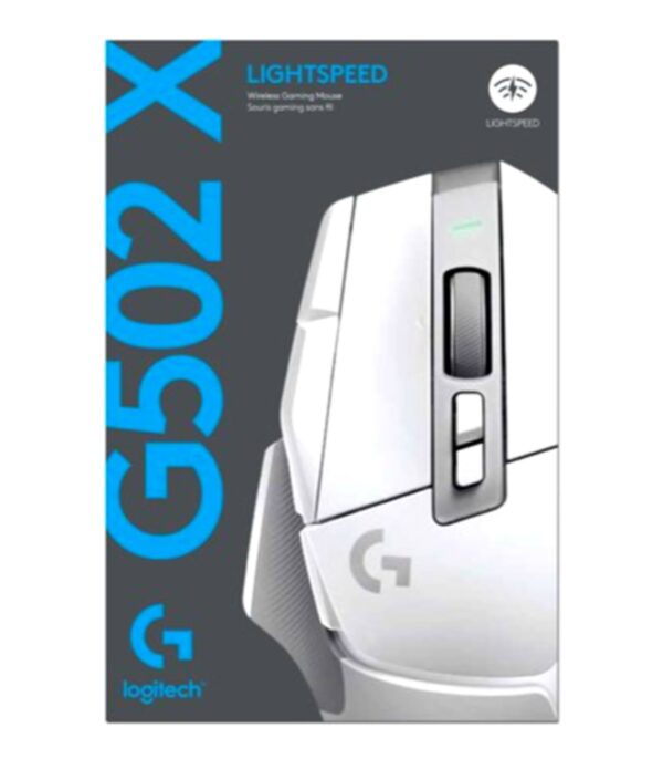 LOGITECH SOURIS GAMING G502 X LIGHTSPEED WHITE (910-006190)